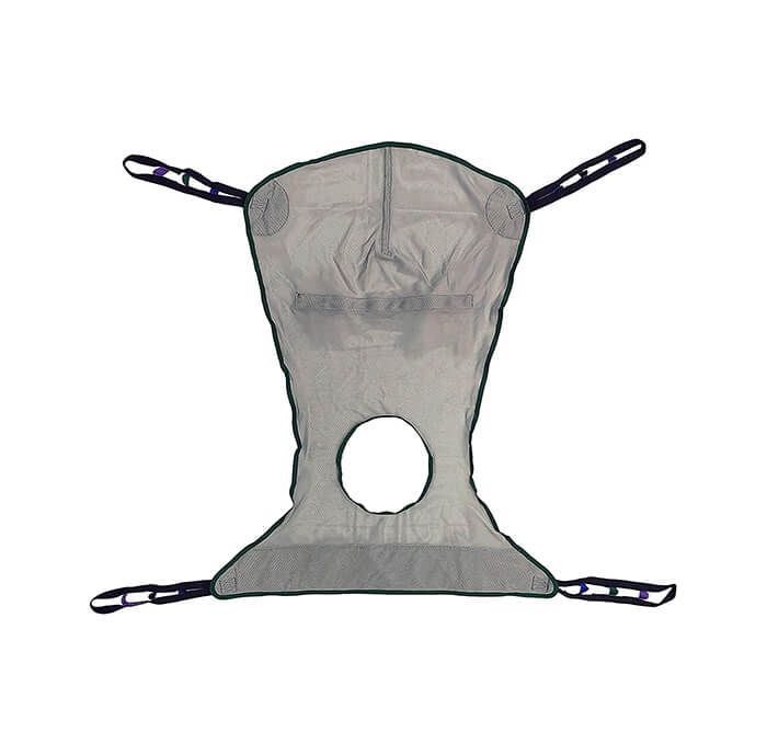 Full Mesh Shower Body Sling with Commode Opening